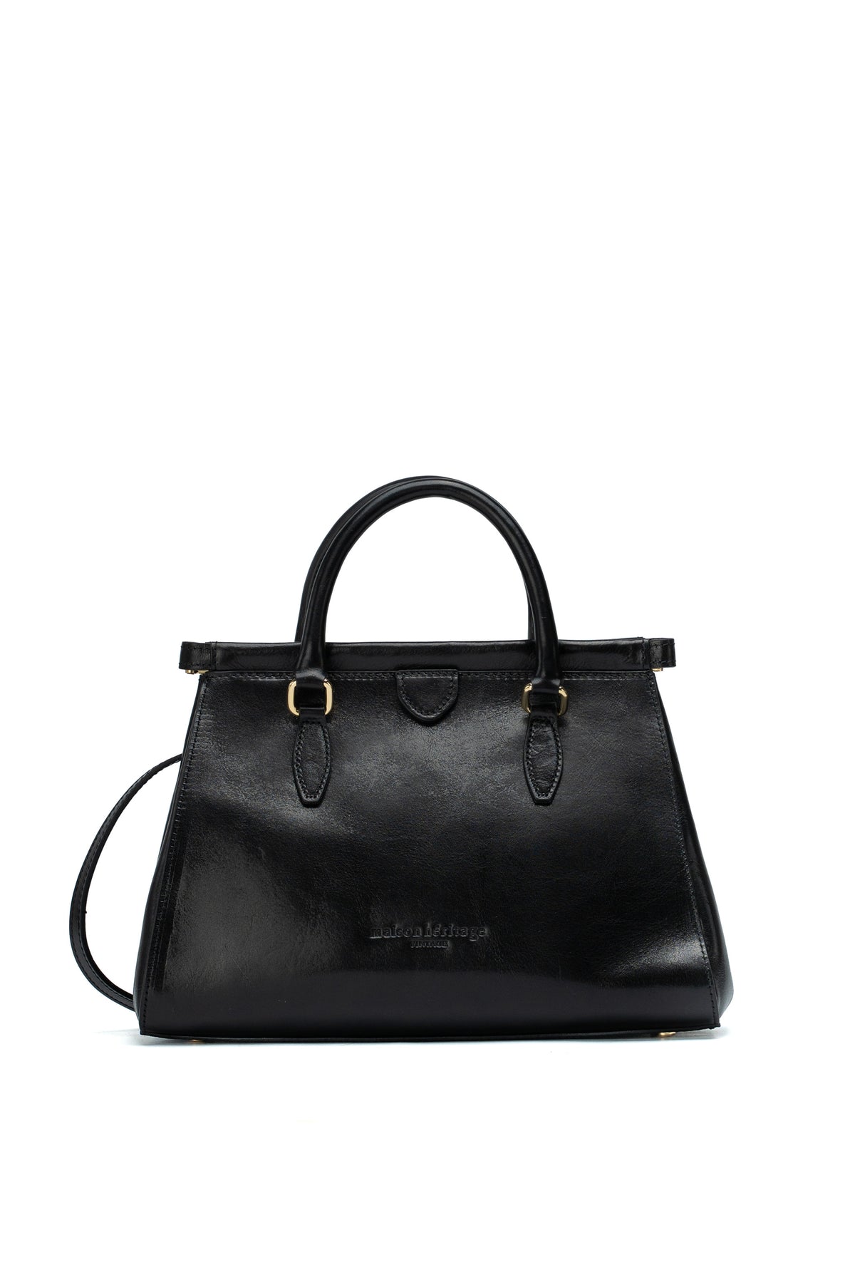 Large Liana Vintage Handbag - Black