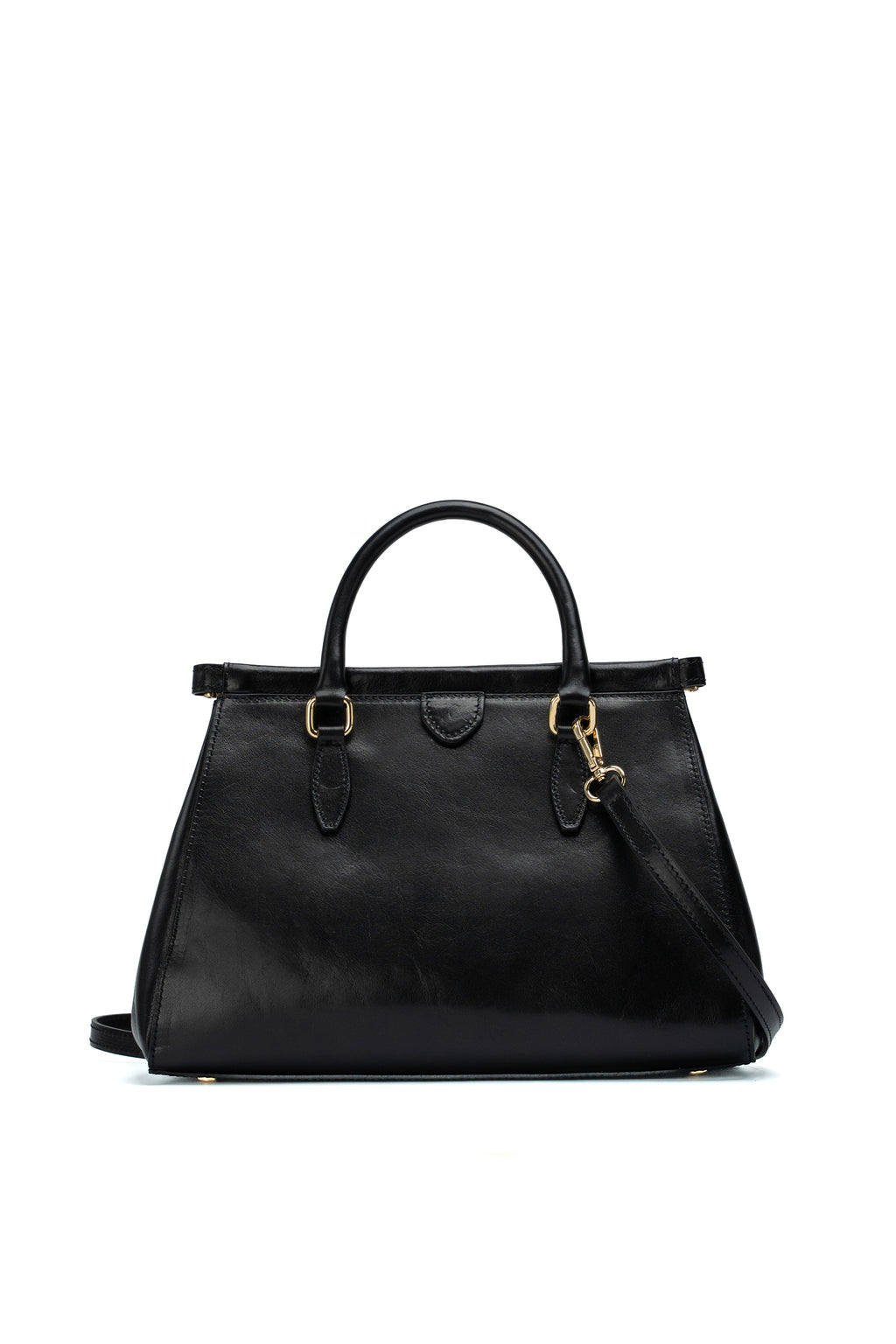 Large Liana Vintage Handbag - Black