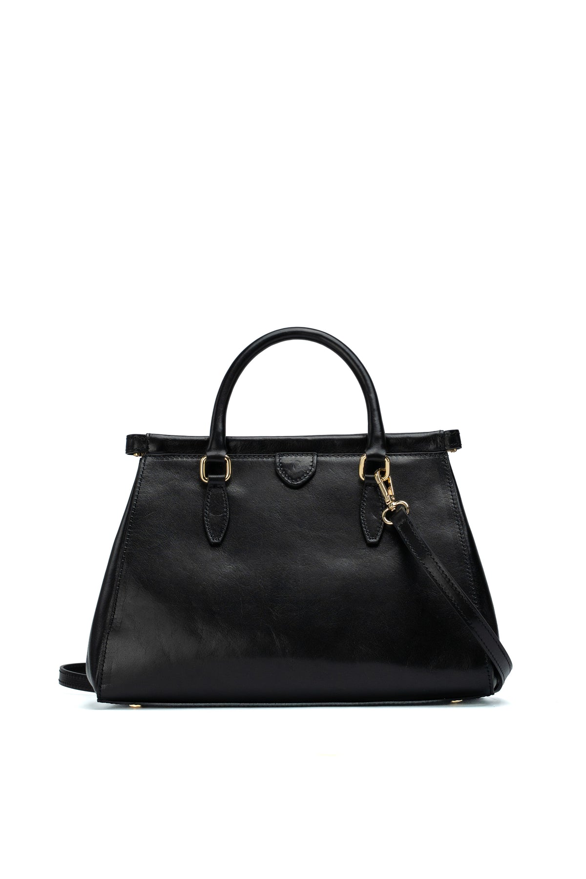 Large Liana Vintage Handbag - Black