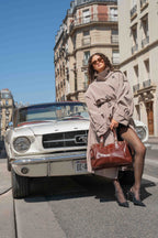 Bolso de hombro Grand Sunny vintage - Marrón