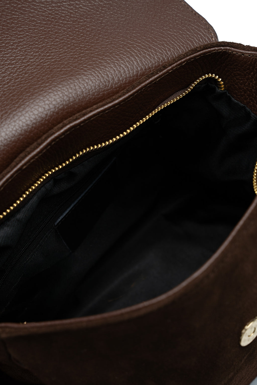 Sac Porté-Épaule Kona Suede - Marron
