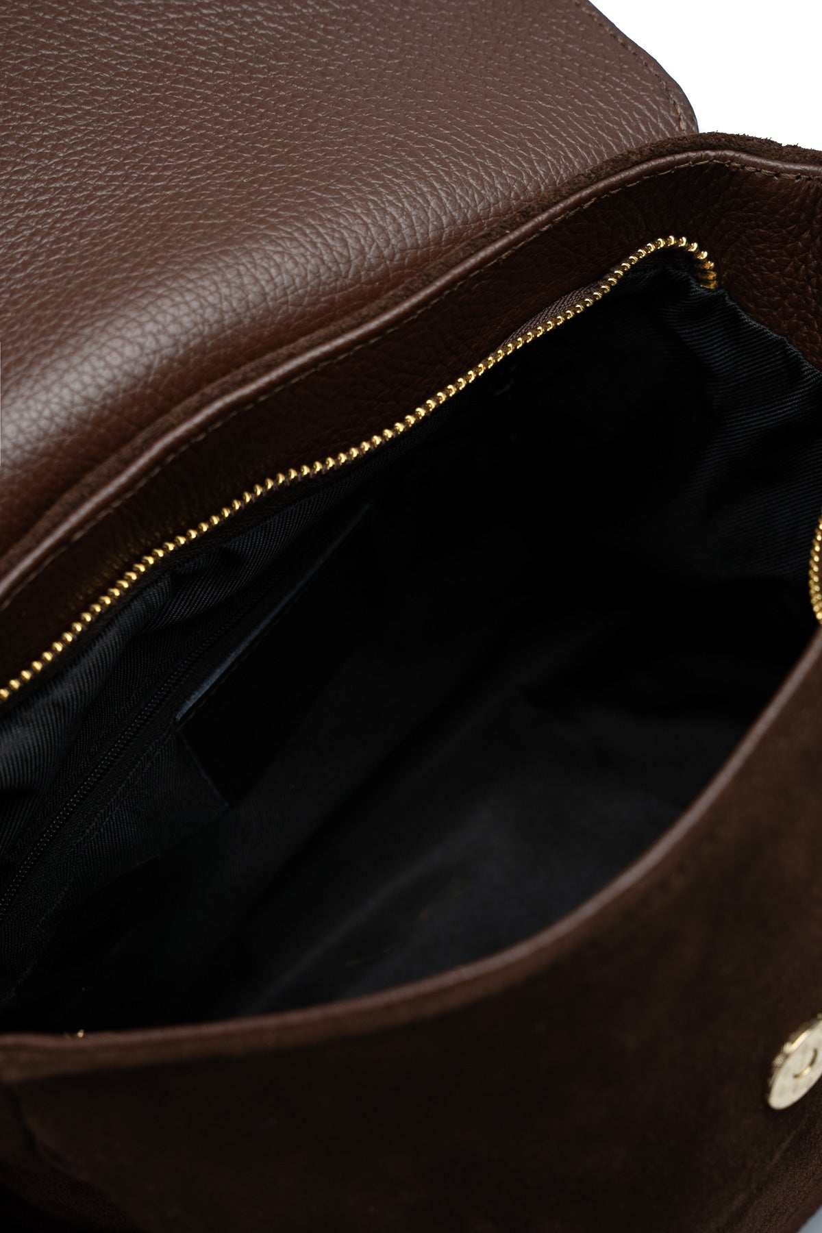 Sac Porté-Épaule Kona Suede - Marron