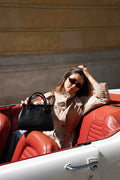 Mini Liana Vintage Handbag - Black