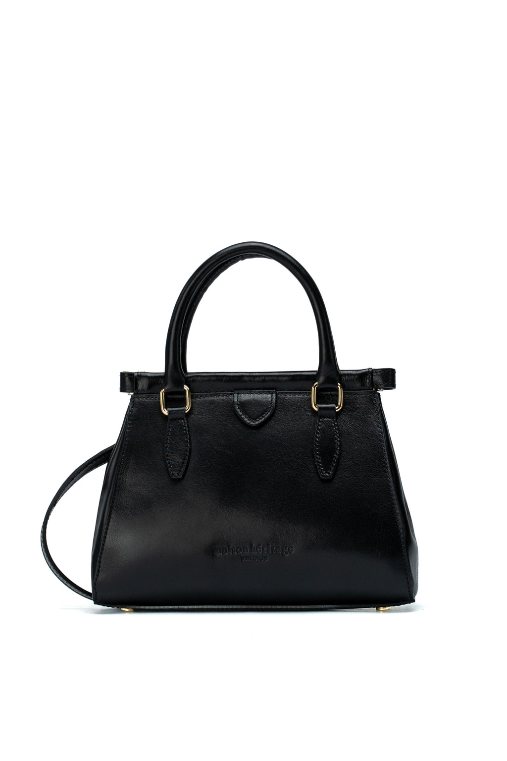 Mini Liana Vintage Handbag - Black