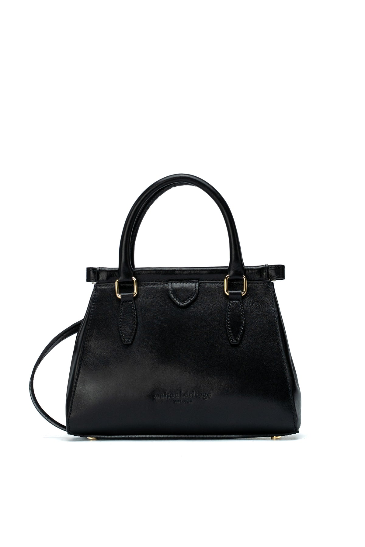 Mini Liana Vintage Handbag - Black