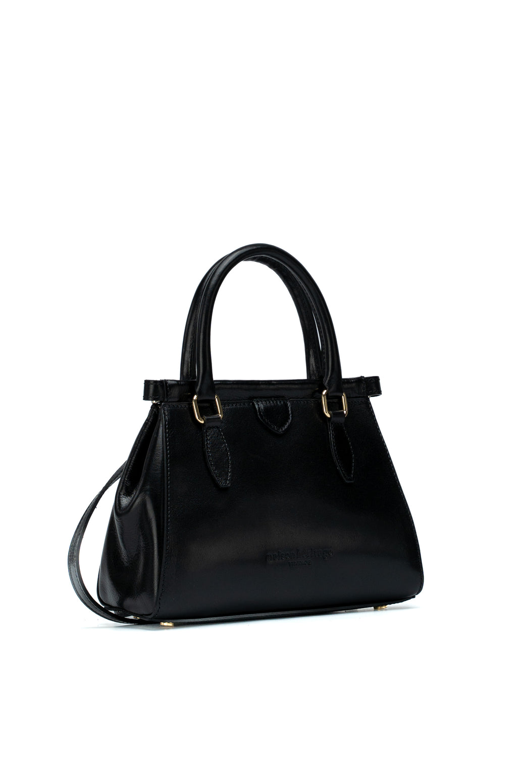 Mini Liana Vintage Handbag - Black