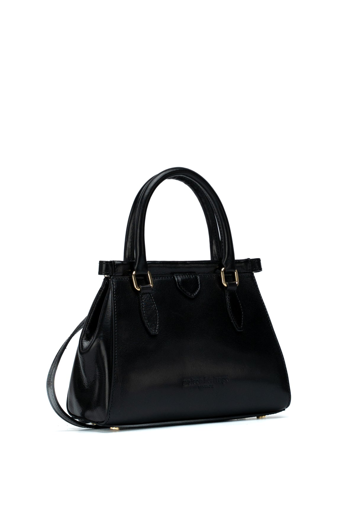 Mini Liana Vintage Handbag - Black