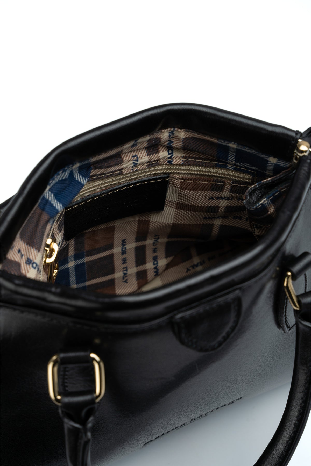 Mini Liana Vintage Handbag - Black