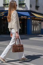 Sac À Main Norea Suede - Marron