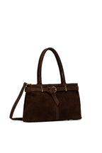 Sac À Main Norea Suede - Marron