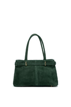 Sac À Main Norea Suede - Vert Bouteille