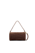 Nuvola Suede Handbag - Brown