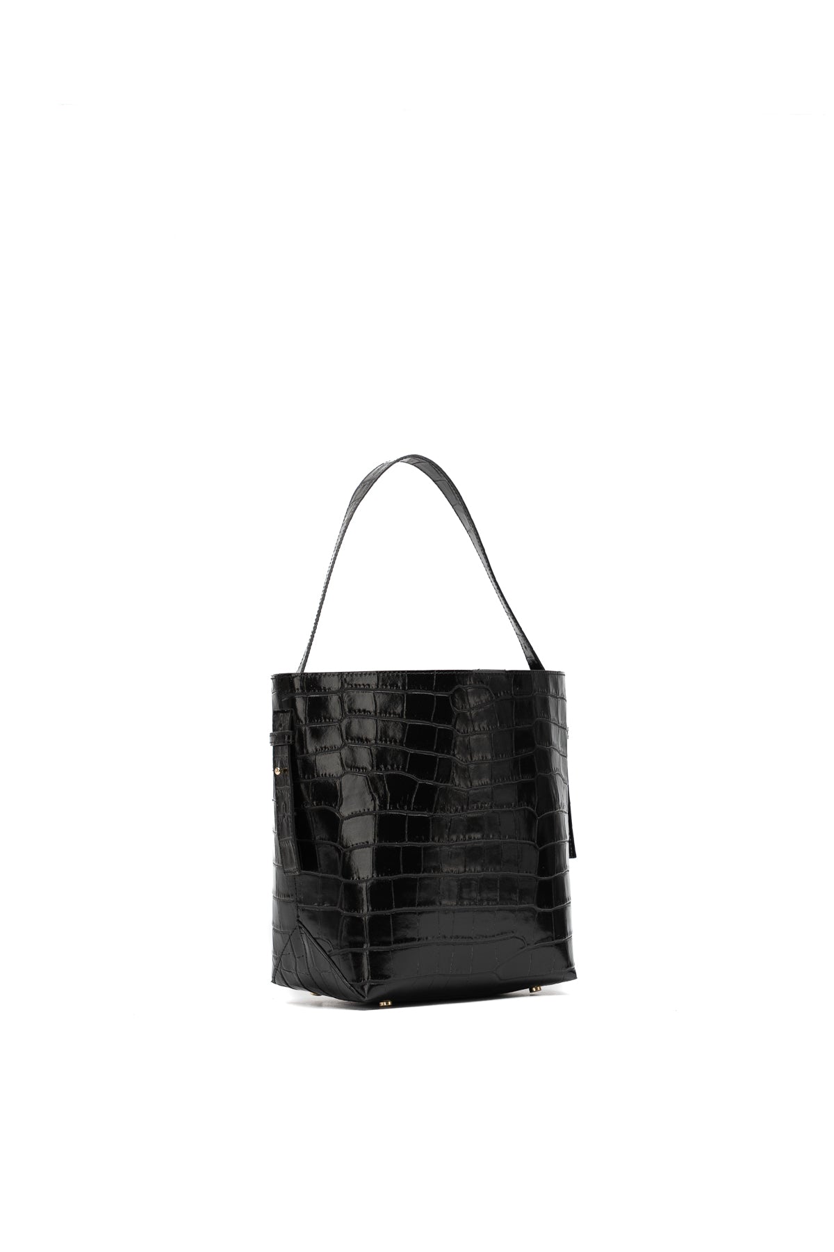 Sac Seau Orne Croco - Noir
