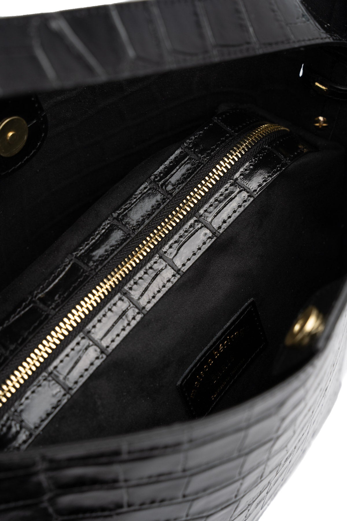 Sac Seau Orne Croco - Noir