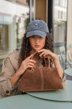 Bolso de mano Stilla ante - Camel