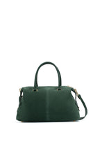 Stilla Suede Handbag - Bottle Green