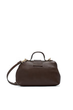 Bolso bandolera Swan granulado - Marrón