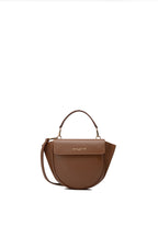 Vielti Grained Crossbody Bag - Camel