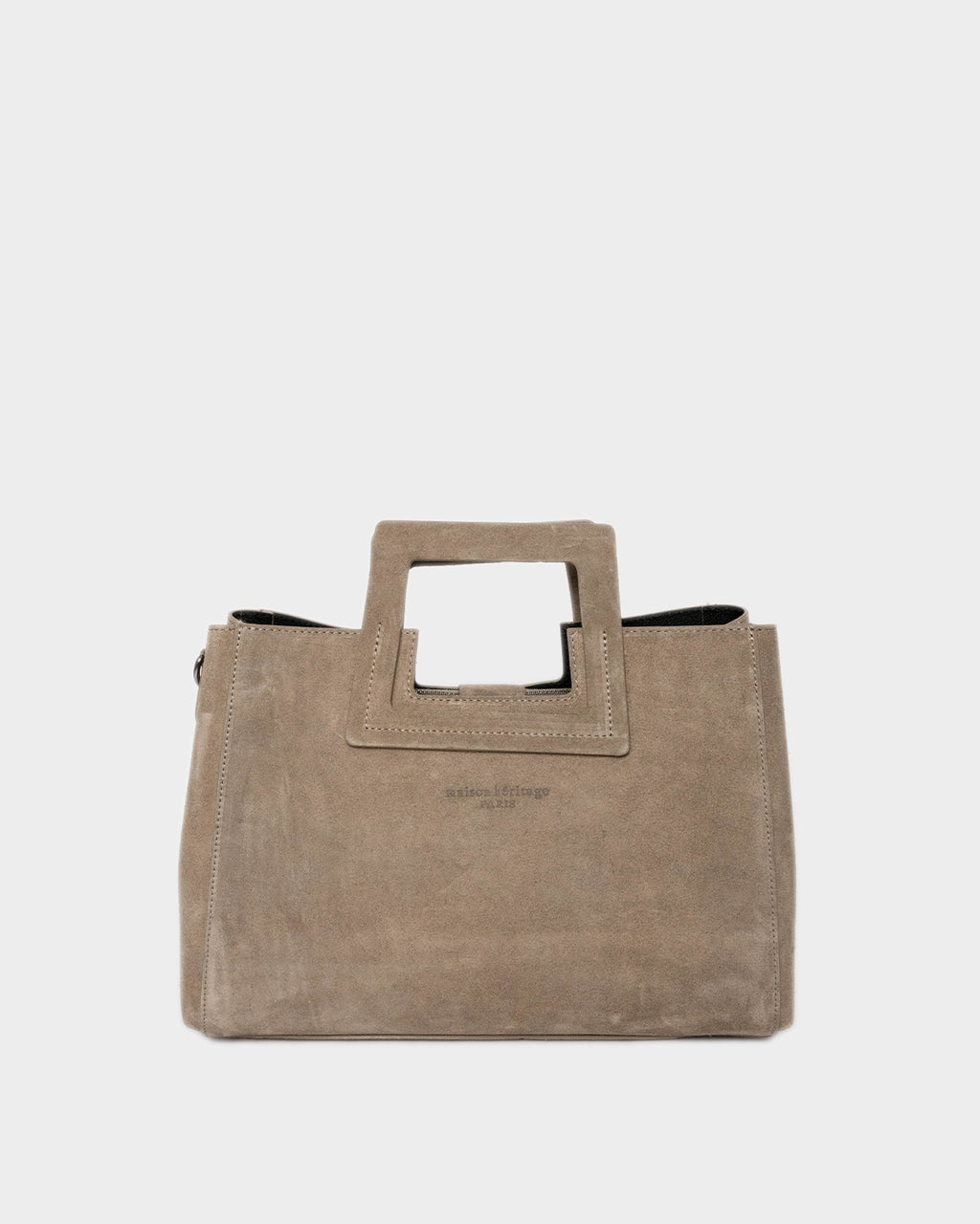 Bolso Jane de ante - Taupe