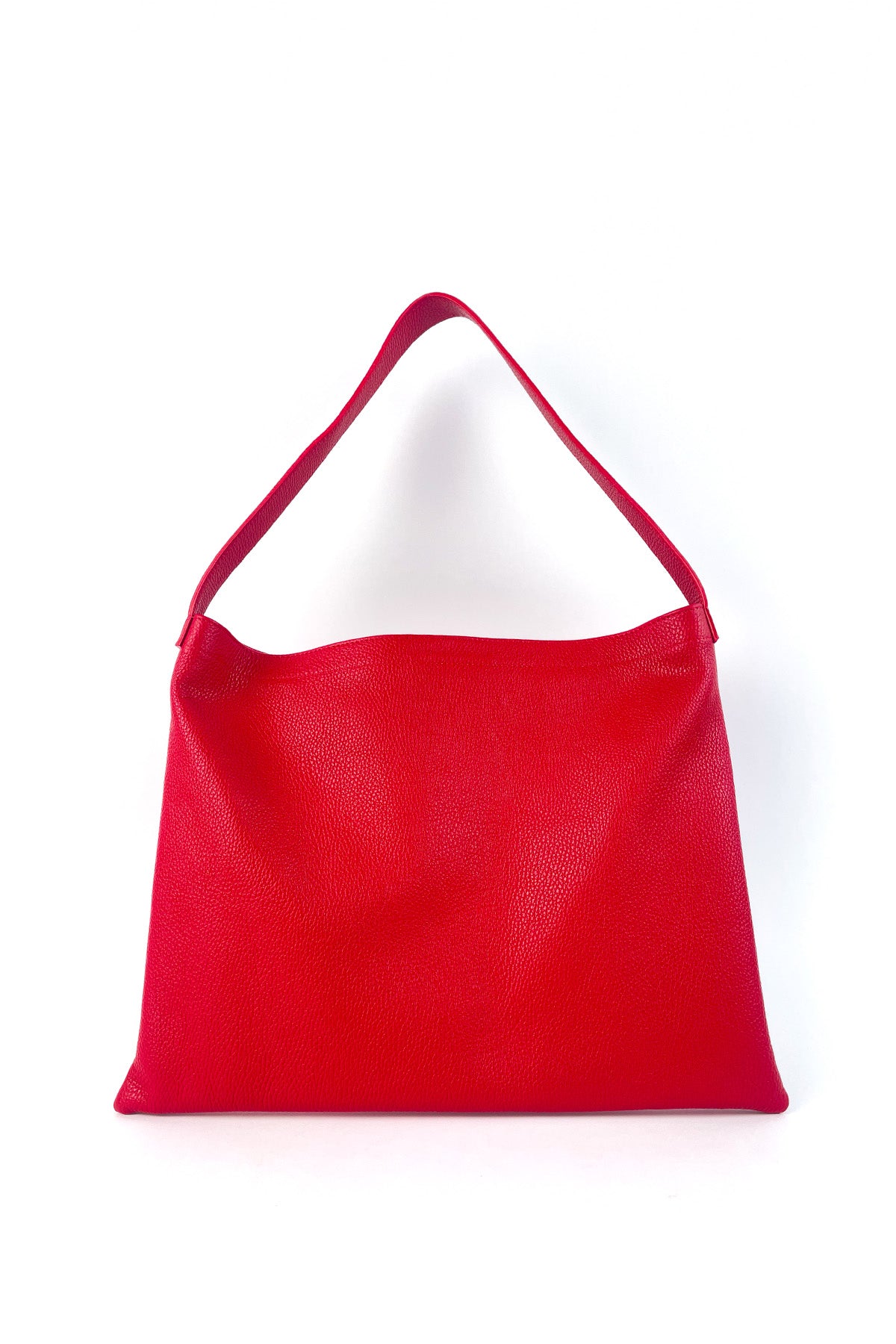 Ori Grained Tote - Red