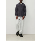 Sudadera Cuello Polo - Antracita Jaspeado - Hombre
