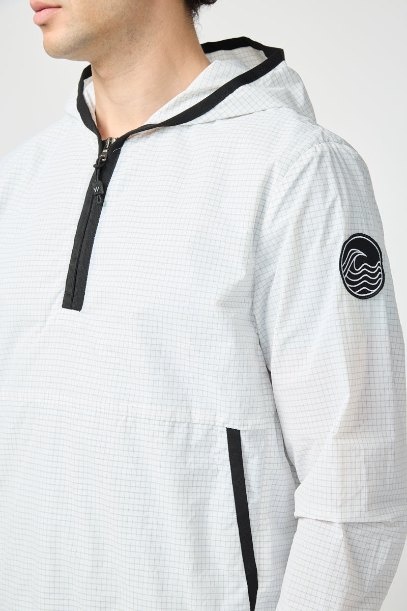 Sweat À Capuche High Tech Stop - Blanc - Homme