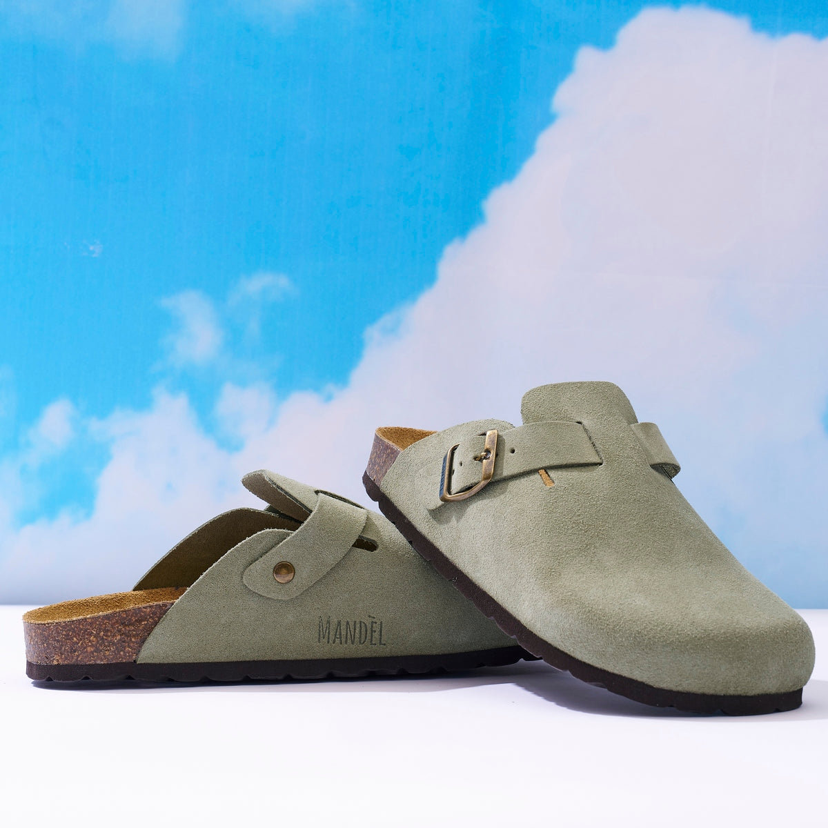 Mandel - Noe Suede Rosemary Green - Women's