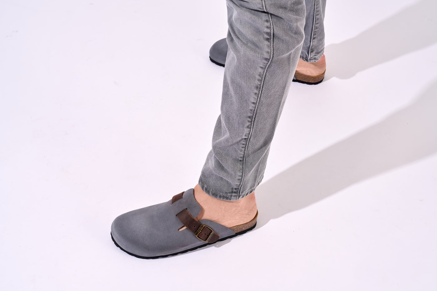 Zuecos Noe - Gris - Hombre