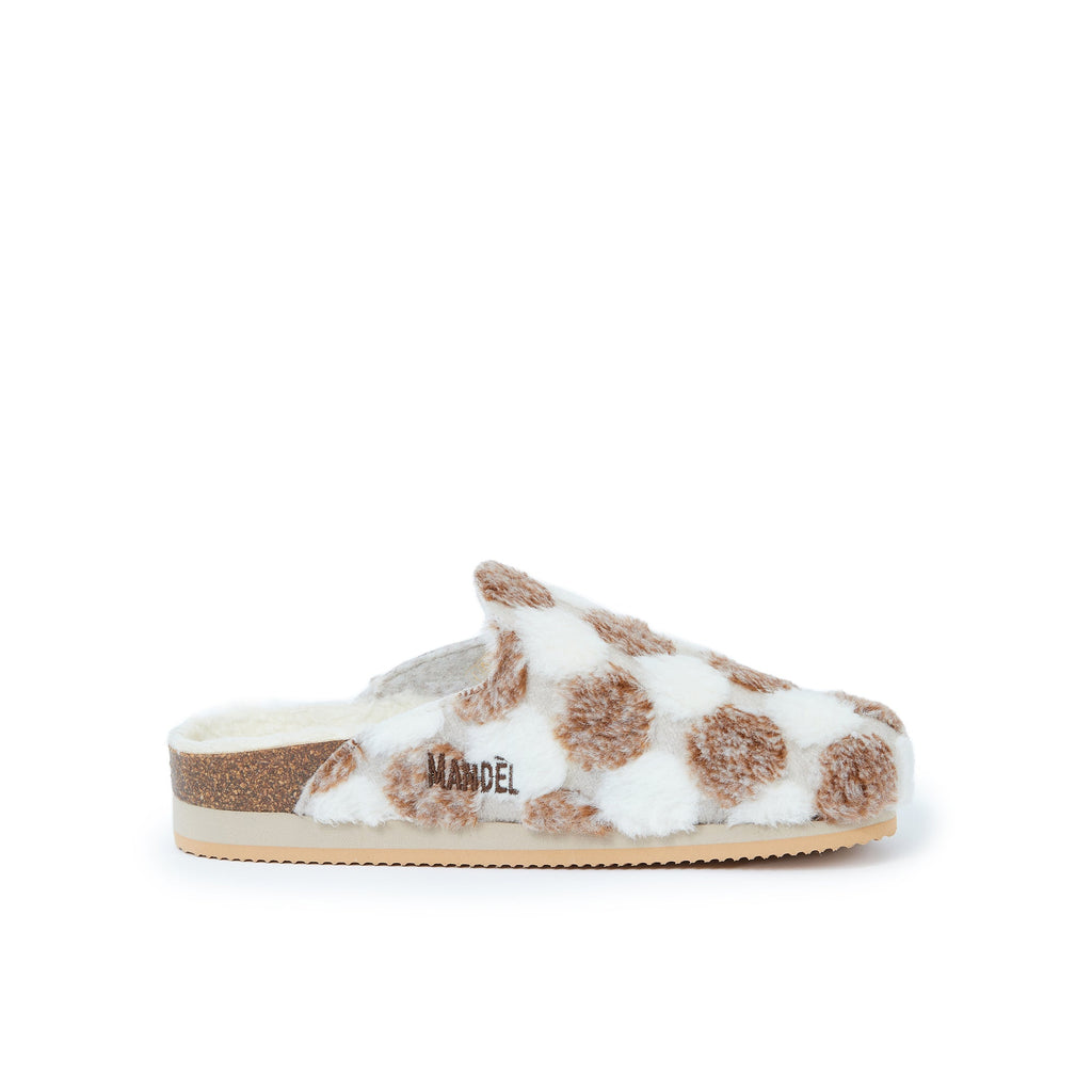 Angel Brown Slippers - Mixed