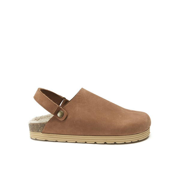Sabots Adam Nubuck Marron - Femme
