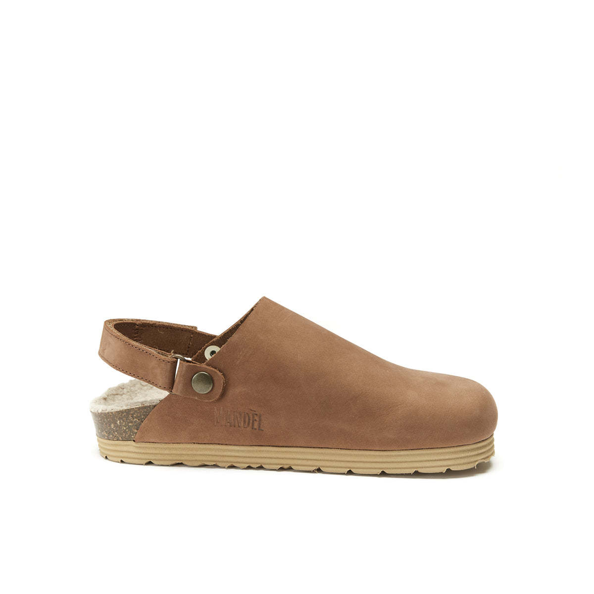 Clogs Adam Nubukleder Braun – Damen