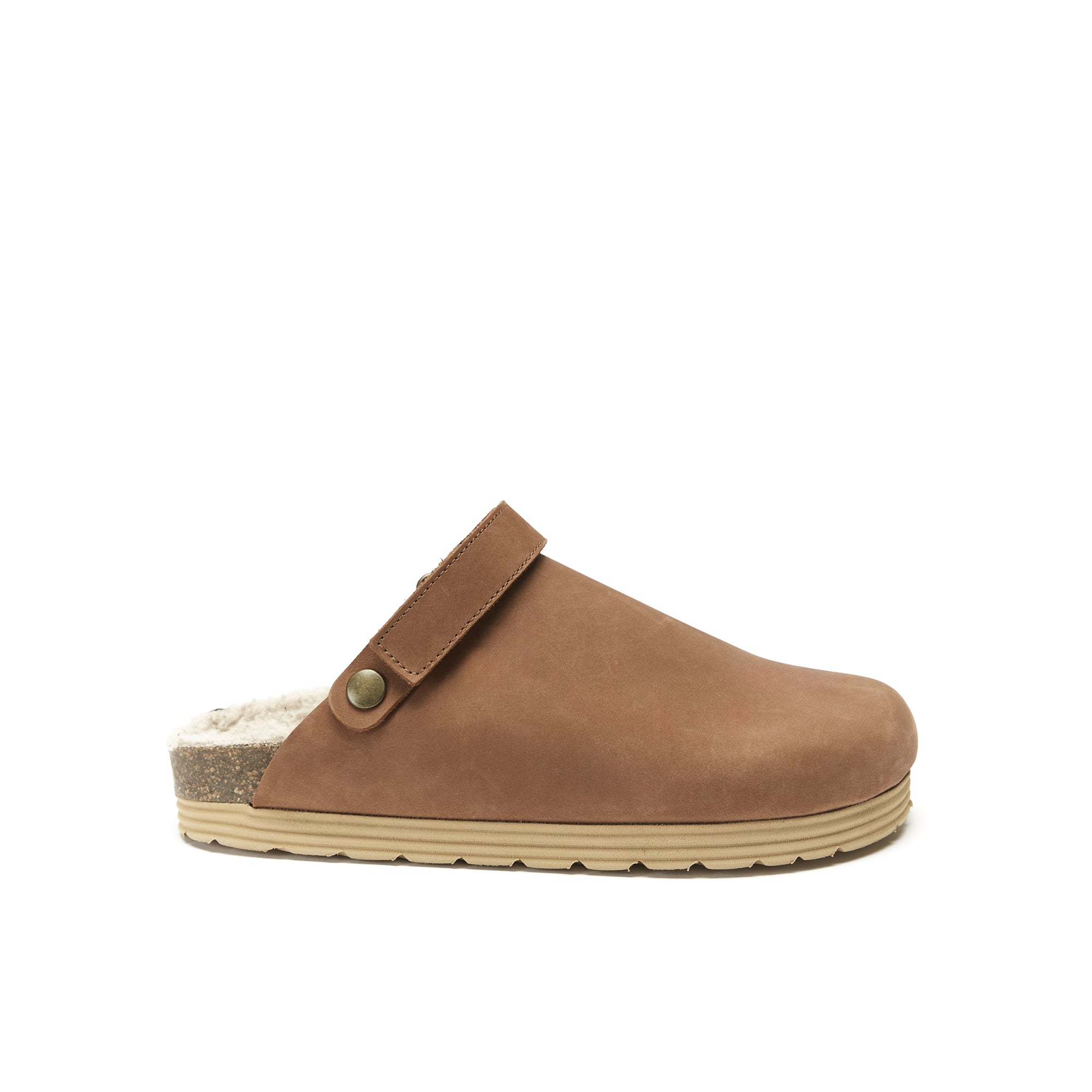 Sabots Adam Nubuck Marron - Femme