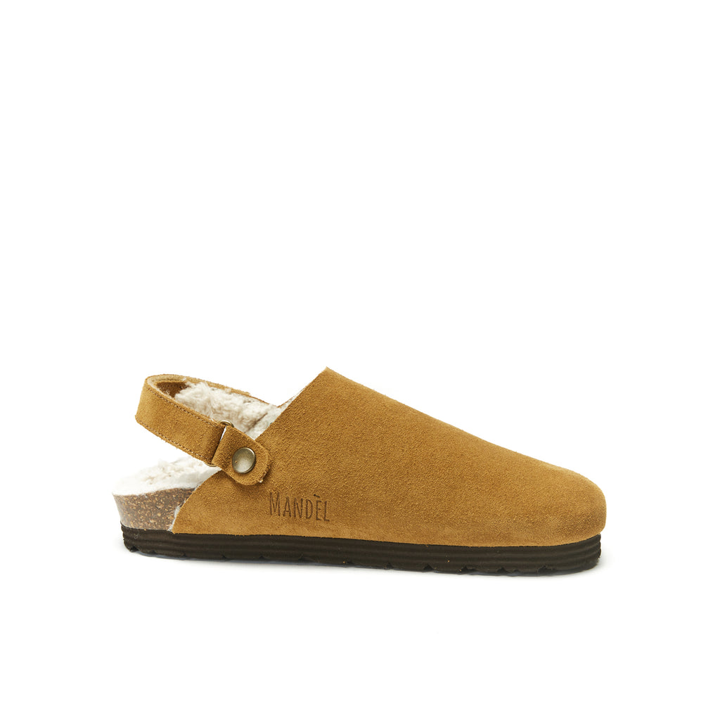 Zoccoli Adam Suede Whisky Marrone - Donna