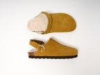 Sabots Adam Suede Whisky Marron - Femme