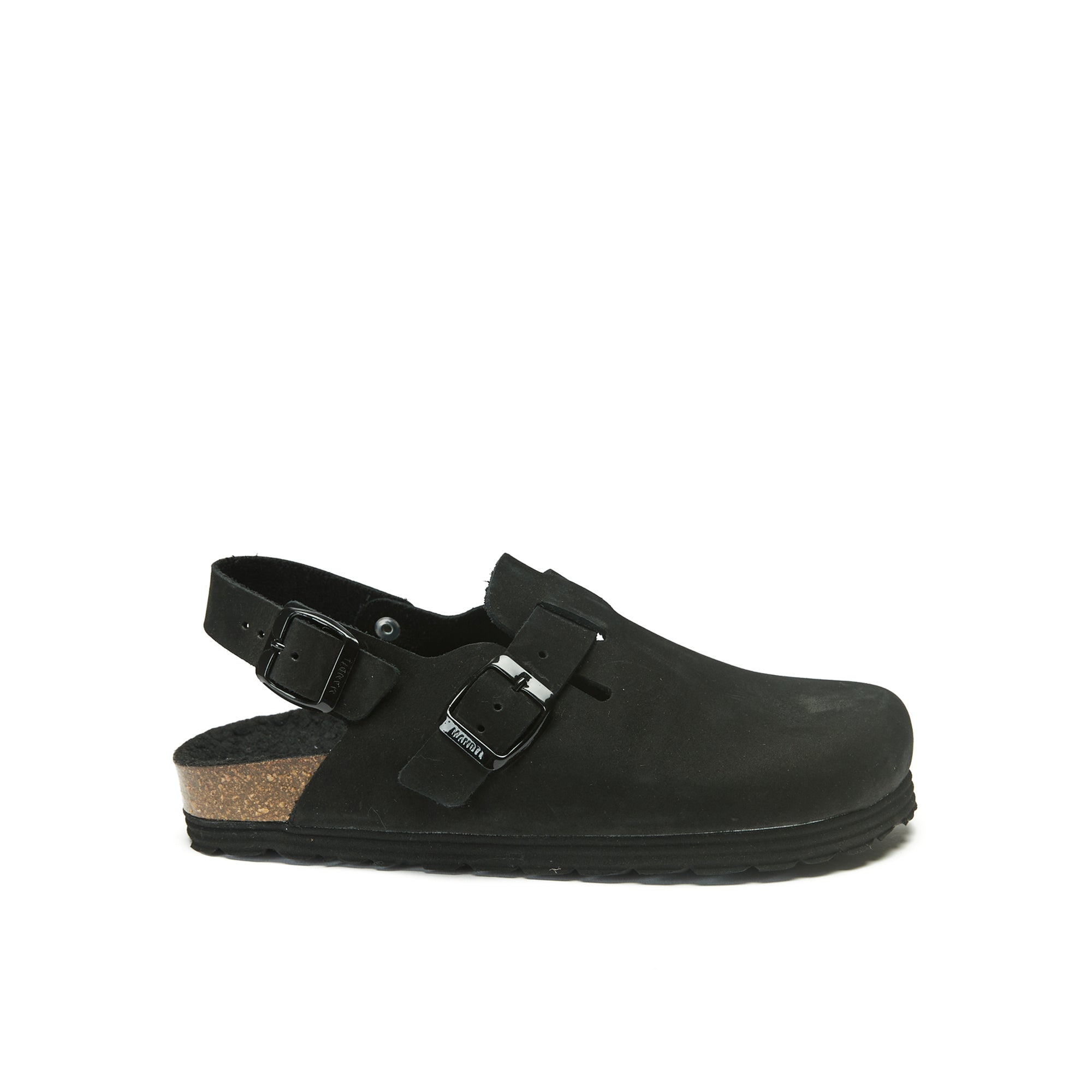 Sabots Oscar Nubuck Noir - Homme