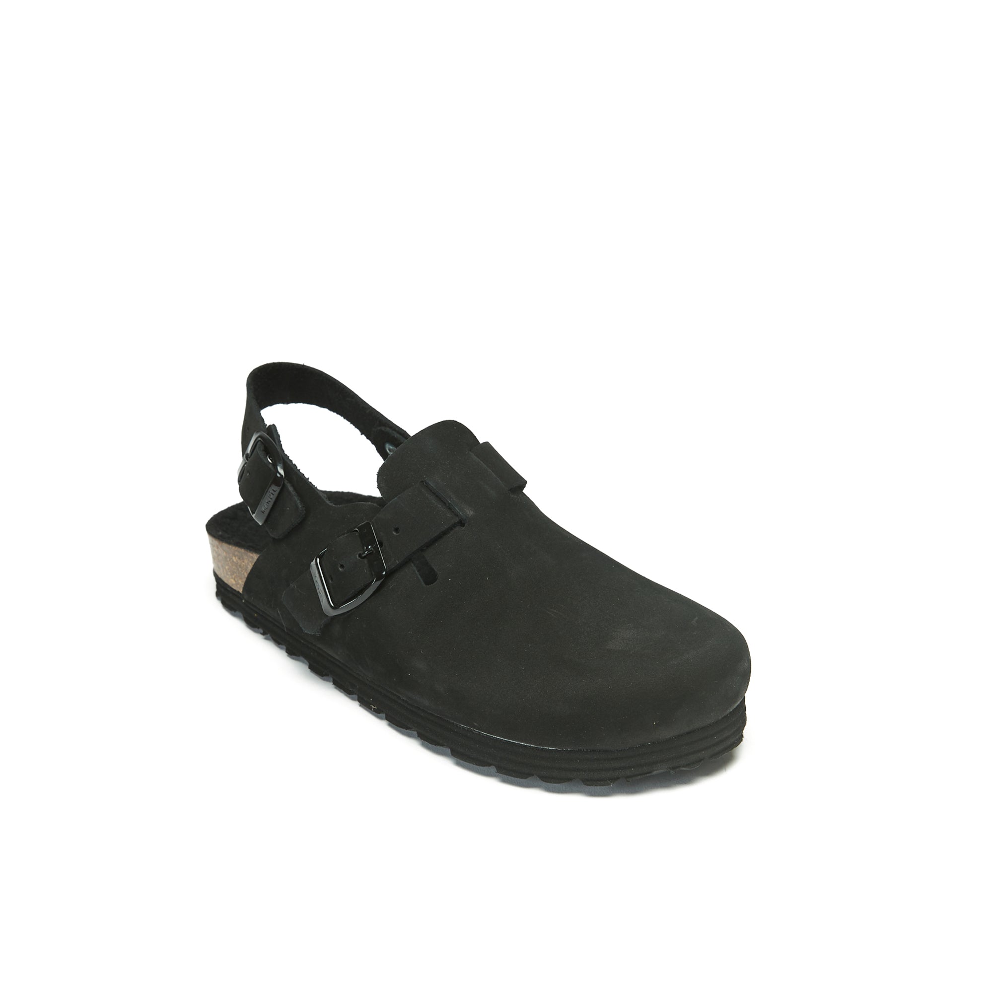 Sabots Oscar Nubuck Noir - Homme