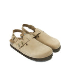 Sabots Oscar Nubuck Taupe - Femme