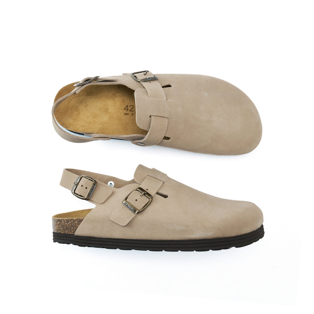 Zuecos Oscar - Taupe - Hombre