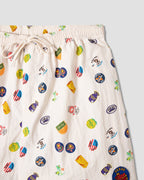Short Miki - Estampado de frutas Aop