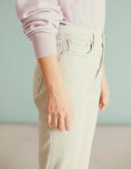 Highwaist Milo Color Pants - Milky Green - Women's