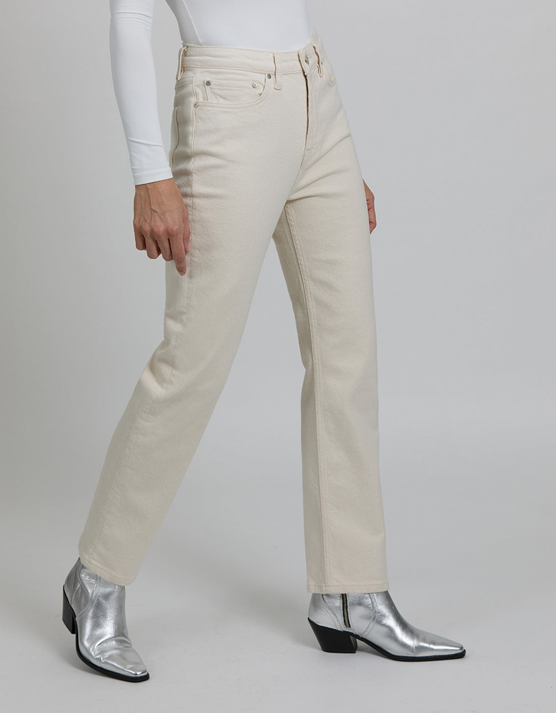 Pantalon Straight Milo - Natural - Femme