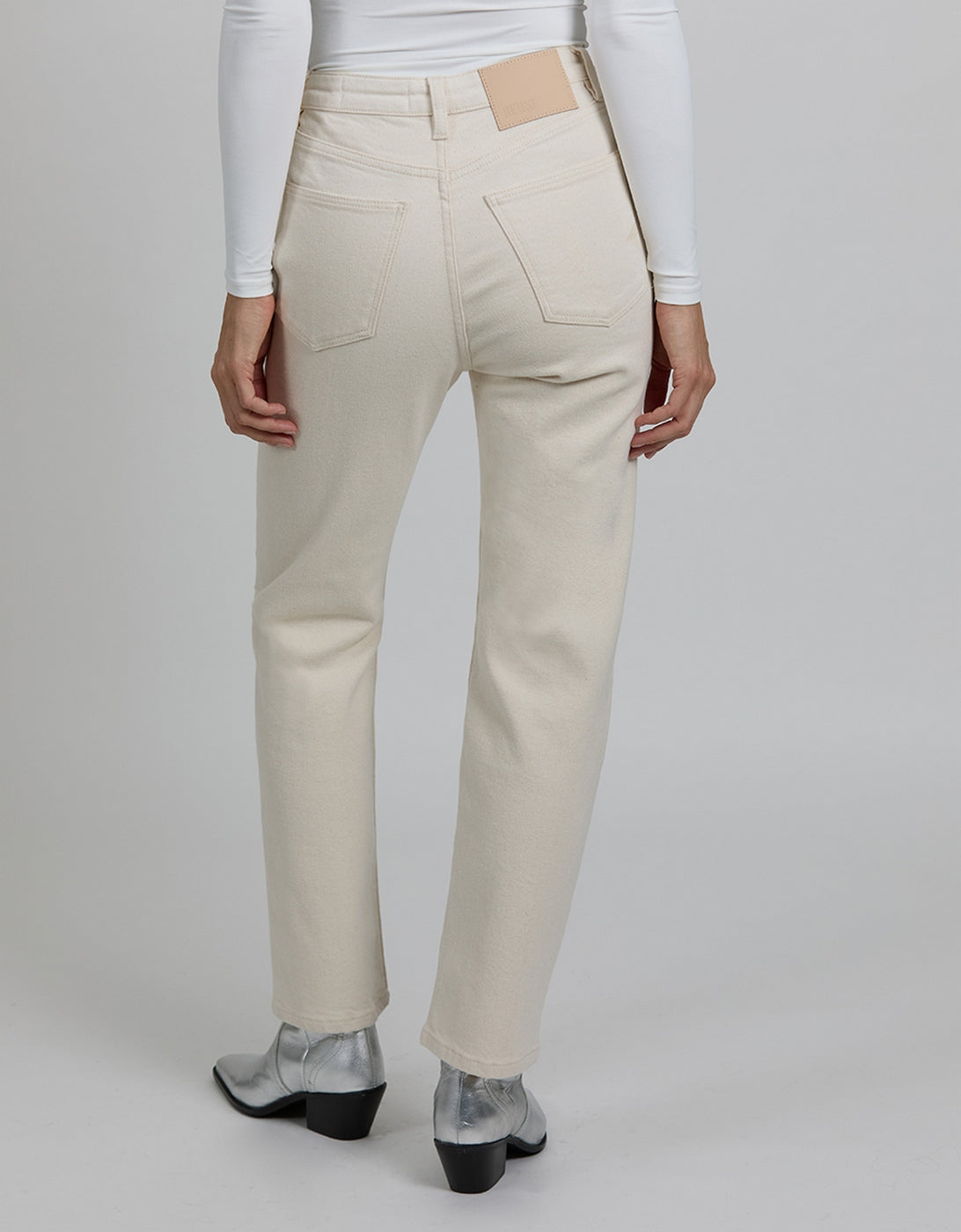 Pantalon Straight Milo - Natural - Femme