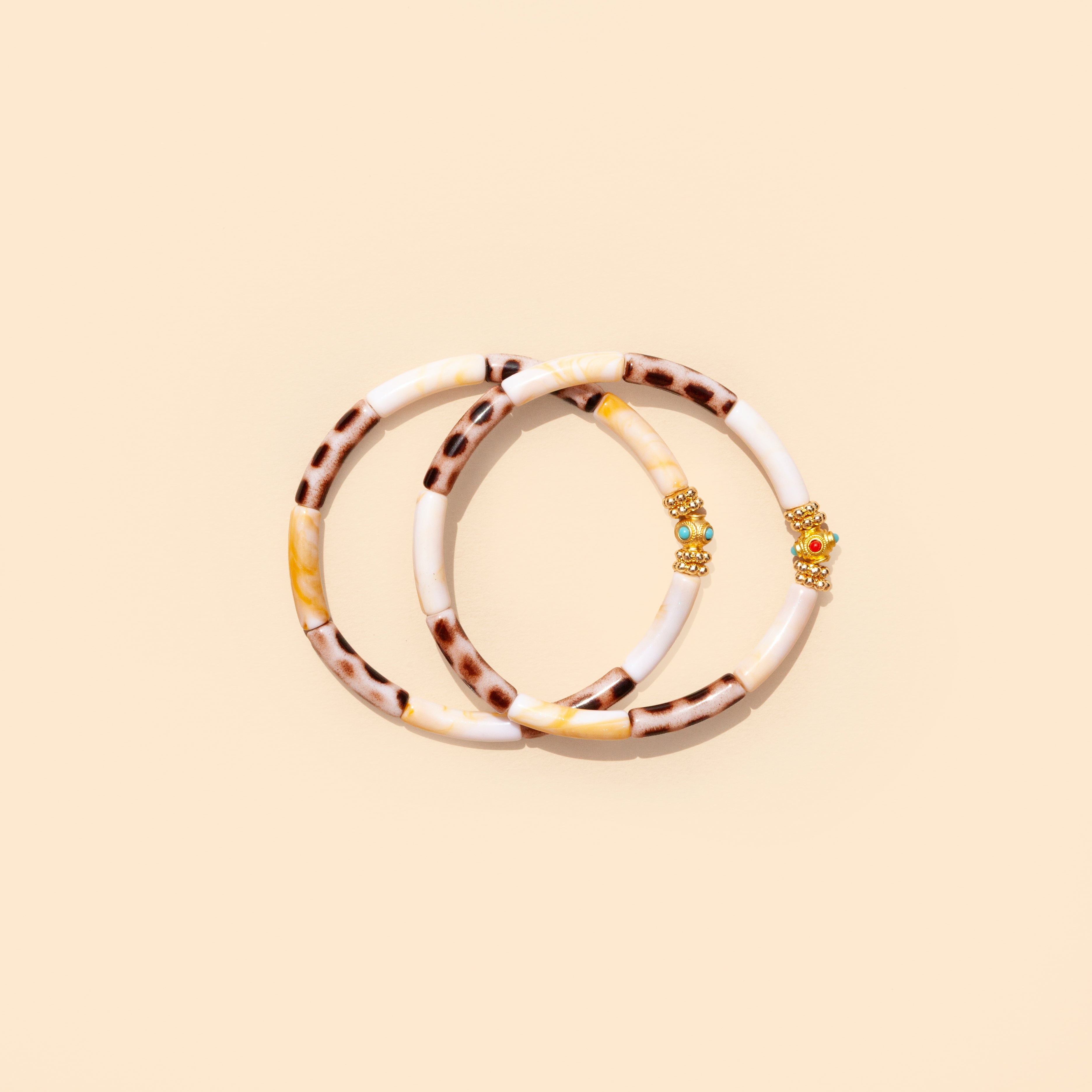 Bracelets Mini Léo - Mix White