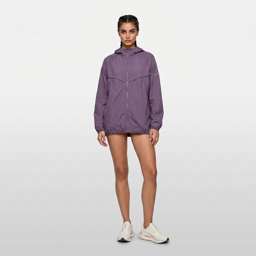 Coupe-Vent Femme À Capuche Mintaka – Running & Athleisure