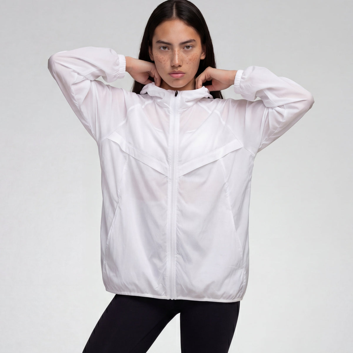 Coupe-Vent Femme À Capuche Mintaka – Running & Athleisure