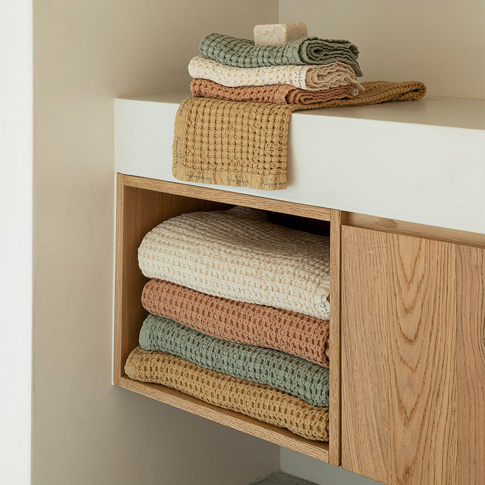 Mireille Organic Cotton Towel - Eucalyptus