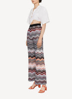 Trousers - Black-Rose-White Sequins
