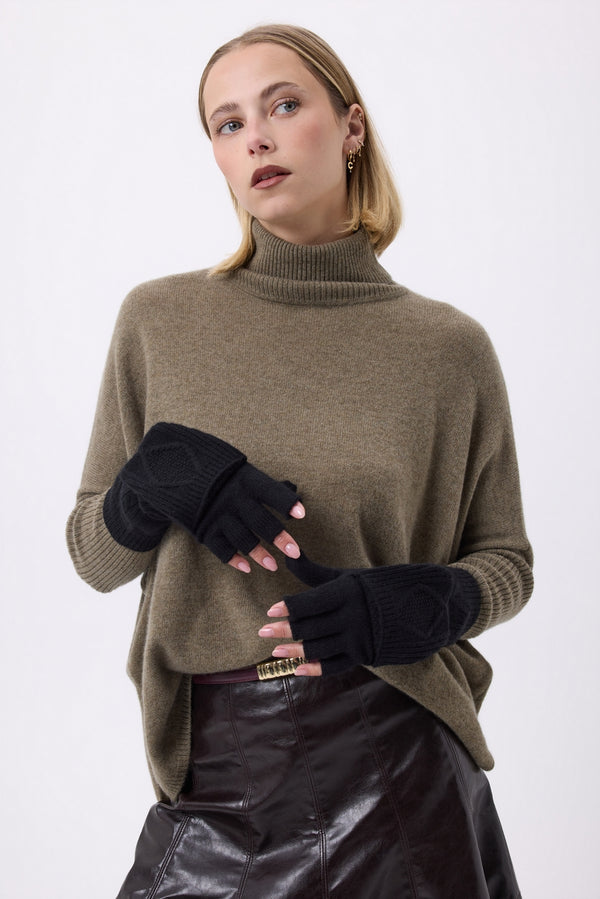 Torgvantar Med Lock Unisex Mitbut - Svart - Unisex