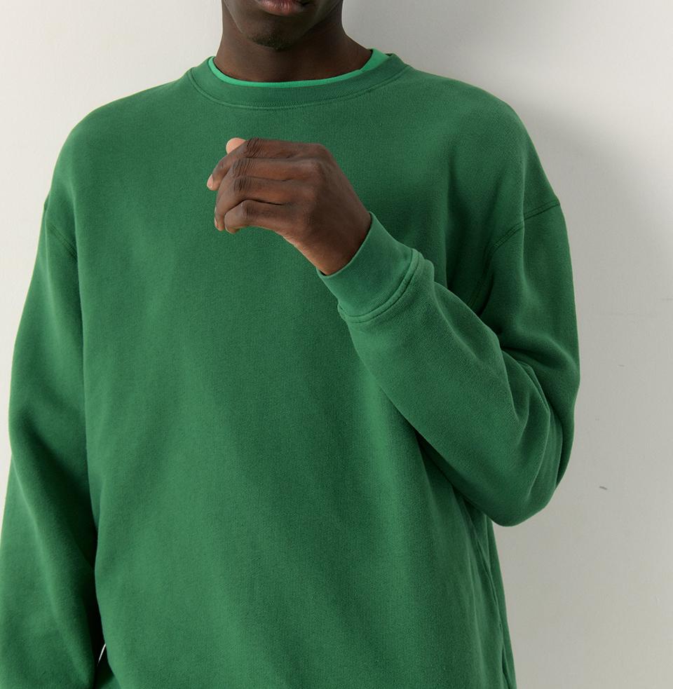 American Vintage - Sudadera Mangas Largas Cuello Redondo - Aneth Vintage - Hombre