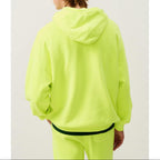 Sweat Capuche - Citron Fluo - Homme